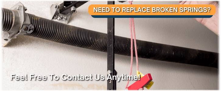 Broken Garage Door Spring Bloomfield NJ